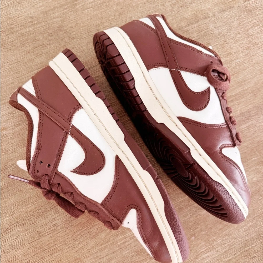 Nike dunk Low-Top Sneakers in cacao wow  women’s 6.5